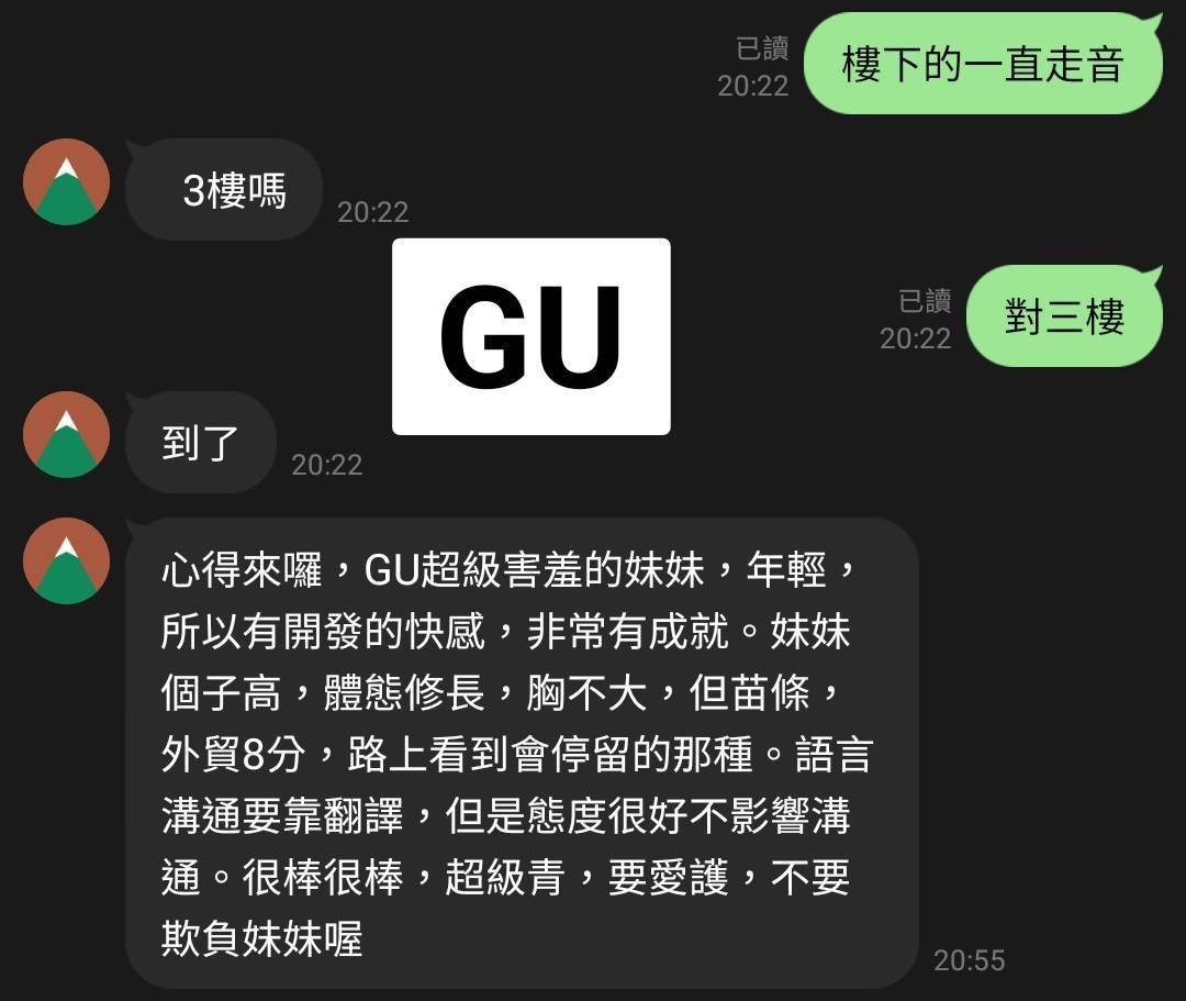 馬來西亞台中GU定點圖片